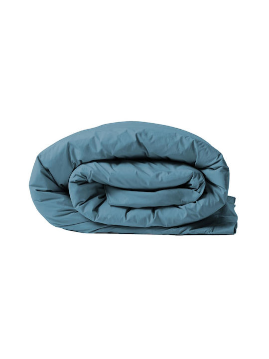Double Quilt 200x220cm Petrol Blue