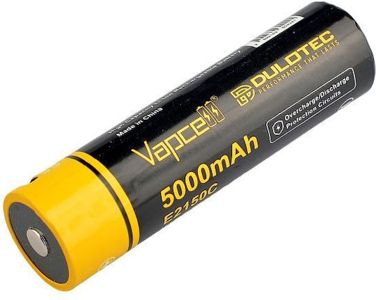 Baterie Vapcell Dulotec 21700 5000mAh 10A E2150c Protecție Încărcare Usb-c