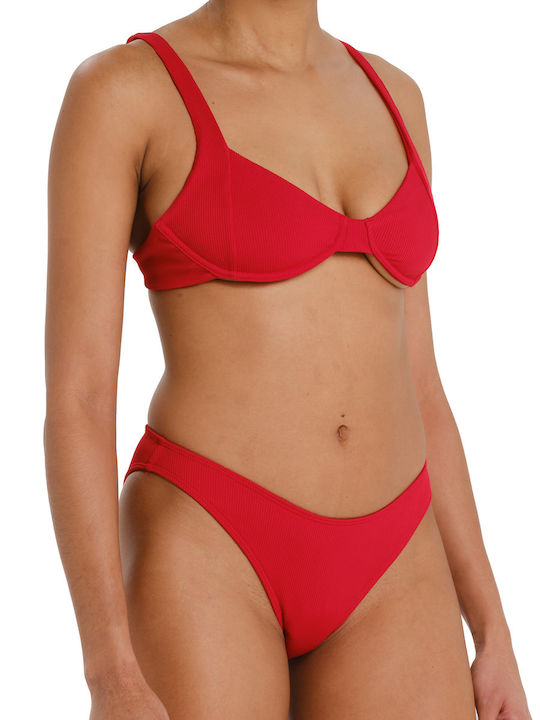 Set Bikini Brazil Κόκκινο