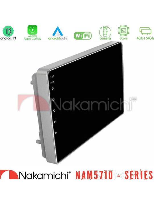 Nakamichi Car Audio System for Opel Astra Corsa Antara Zafira Combo Meriva Vectra Tigra 2005-2011 Bluetooth USB Wi-Fi GPS Apple CarPlay Android Auto with 9 Inch Touch Screen