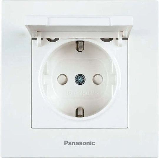 Kontakt Weißer Deckel Panasonic Karre Plus