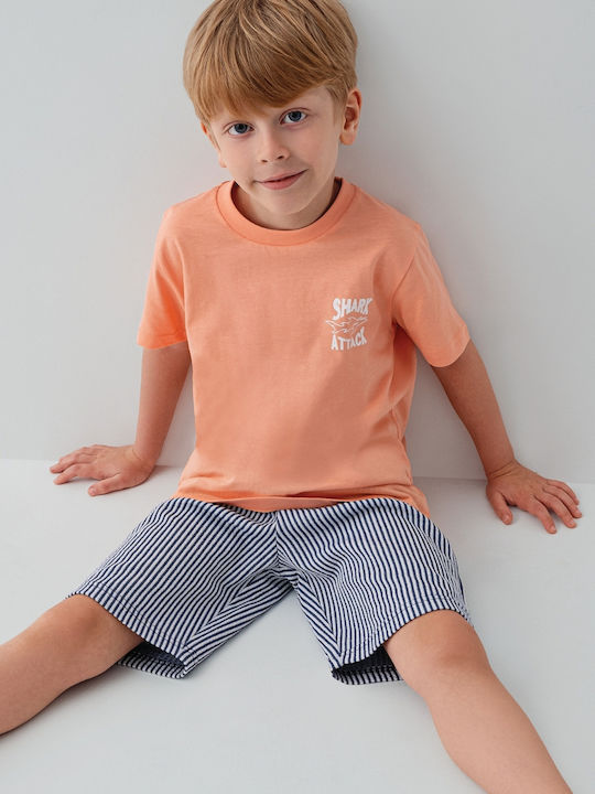Arnetta Kinder-Nachtwäsche Sommer Orange