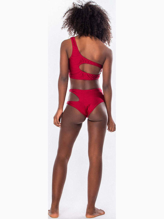 Rot Bustier für Pole Dance