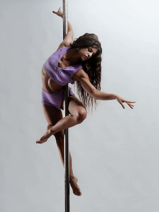 Μπουστάκι Μωβ για Pole Dance