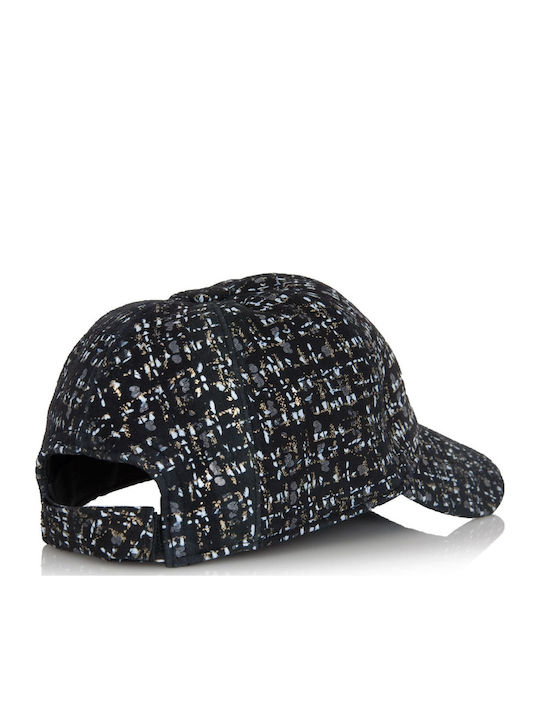 Leather Jockey Cap Mavrudis Mrdline 4910119 Black Print Unisex