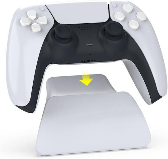 Zola Ps5 Controller Ständer Dualsense Kompatibel Rutschfeste Füße Kunststoff Hellgrau