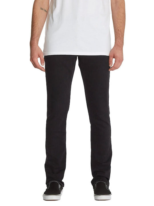 Volcom Vorta Ανδρικό Παντελόνι Τζιν Slim Fit Straight Μπλε