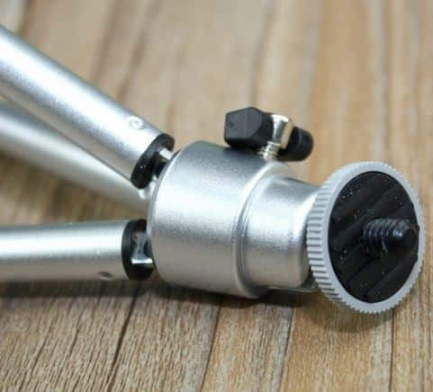Mini Two-section Tripod Gopro Silver