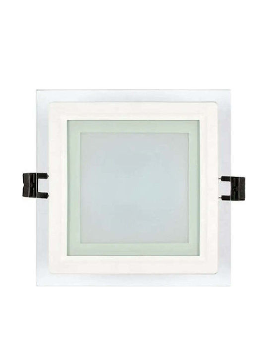 Ultralux Квадратен LED Панел 6W с Неутрално Бяло Светлина 4200K
