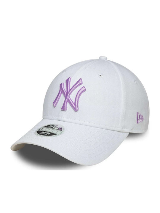 New Era Mlb League Essential 9forty Καπέλο Strapback 60667398 Λευκό Βαμβακερό New Era Mlb League Essential 9forty Καπέλο Strapback 60667398 Λευκό Βαμβακερό