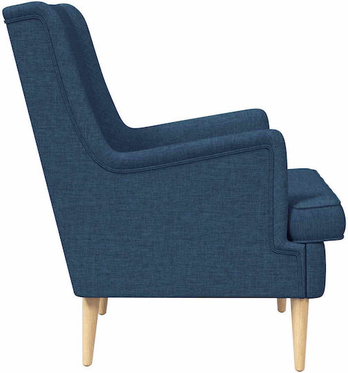 Blue Armchair 62x79x90cm