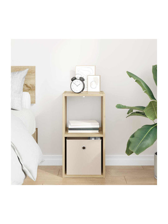 Nachttisch Holz Braun 30.5x27x59.5cm