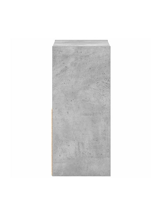 Nachttisch Holz Grau 25.5x22x49.5cm