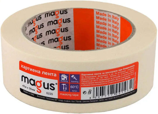 Bandă De Hârtie Pentru Vopsit 45 M/38 Mm 60 C Magus