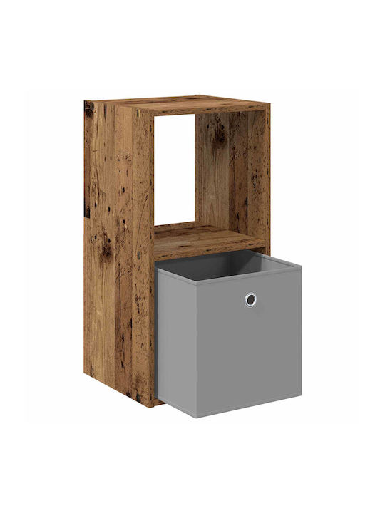 Nachttische Holz Braun 2 Stück 35x32x68.5cm