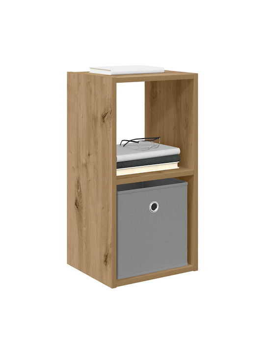 Nachttische Holz Braun 2Stücke 30.5x27x59.5cm
