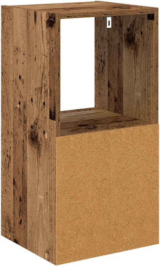 Nachttische Holz Braun 2 Stück 35x32x68.5cm