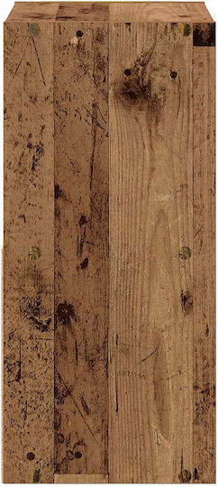 Nachttische Holz Braun 2 Stück 35x32x68.5cm