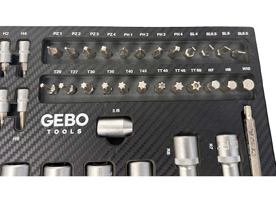 Gebo Werkzeugsatz Bits 101 Stück