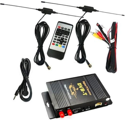 DVB-T Car TV Receiver Digital TV Receiver with 2 Antennas TV516
