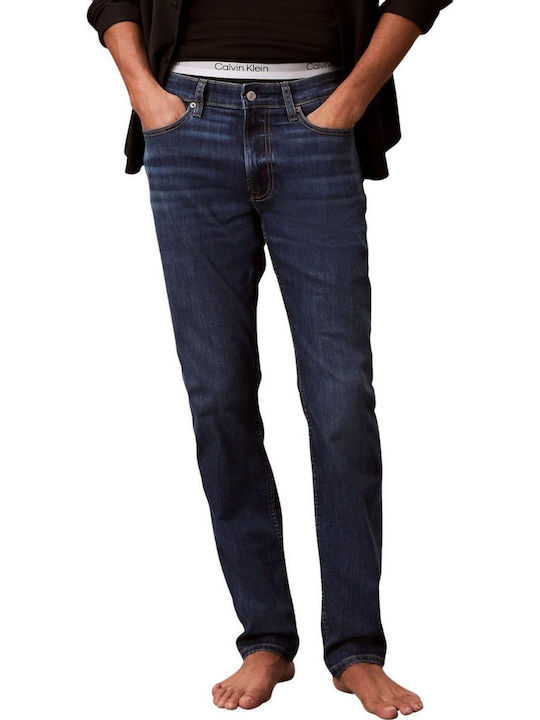 Men's Jeans Pants with Slim Fit Blue