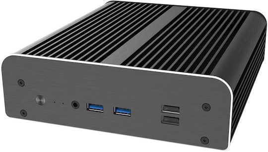 Akasa Newton WS NUC Кутия За Компютър Черна
