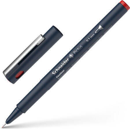 Schneider Marker Roșu 0.1mm Pentru Desen