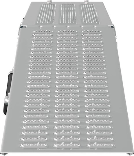 Vidaxl Loading Ramp 2 Pieces Silver 166 x 22.5 x 4.5 cm