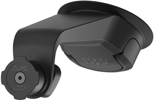 Quad Lock Car Mobile Mount with Adjustable Hooks Black