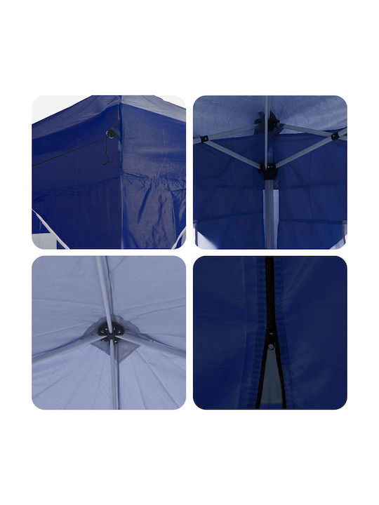vidaXL Garten Gazebo Blau 5,75x2,88m