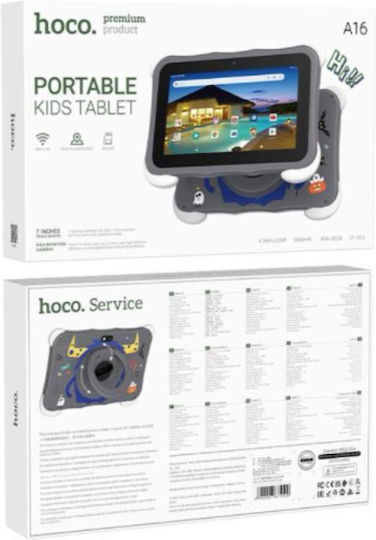 Hoco A16 Kids Tablet 7" (4GB/32GB) Gri