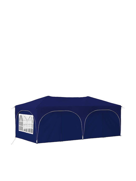 vidaXL Garten Gazebo Blau 5,75x2,88m