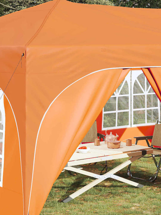 vidaXL Garten Gazebo Orange 5.75x2.88m