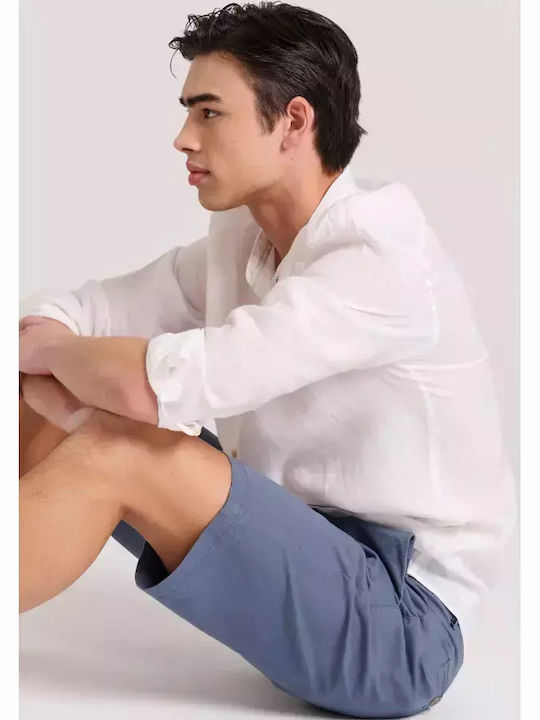 Men's Shorts Chino China Blue