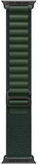 Apple Watch Ultra 2 Титан 49мм Водоустойчив с eSIM и Пулсомер (Black with Green Alpine Loop - Small)