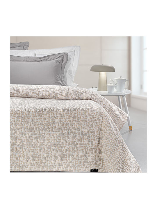 Guy Laroche Luna Decke Piqué King Size 260x250cm Natur