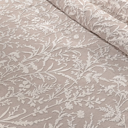 Guy Laroche Bouquet Одеяло Пике King Size 260x250см Mocca