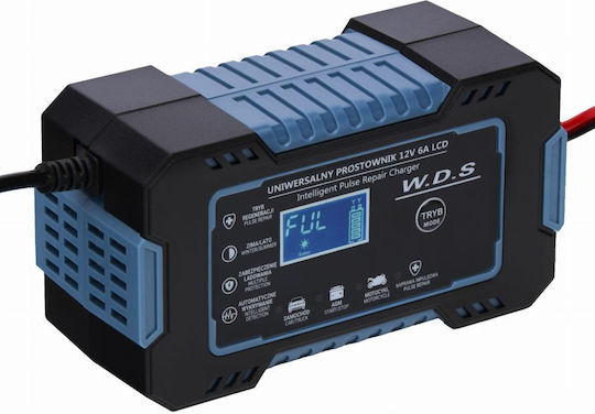 Kraft & Dele Wds2230 Încărcător Baterie Automobil și Motocicletă 12V