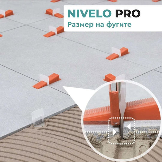 Клипса За Нивелиране Nivelo 1 Мм 100 Броя