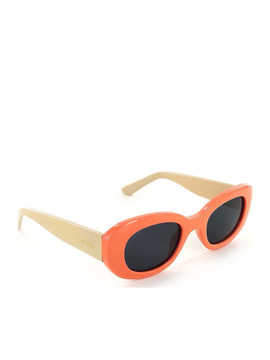 Moken Sonnenbrillen Orange mit Rahmen Moken Sonnenbrillen Orange mit Rahmen