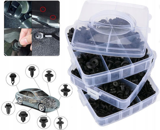 12-piece Upholstery Tool Set Kraft&dele Kd10612 Reinforced Plastic Clip Removal