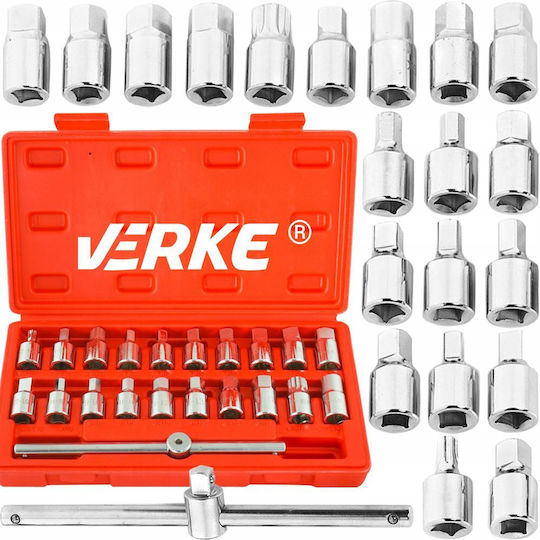 Set 21 Wrenches Oil Cap V86215 Verke