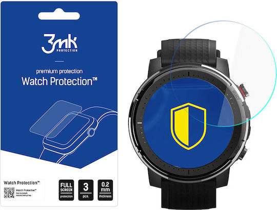 3MK Curved ARC Screen Protector pentru Amazfit Stratos 3 3buc