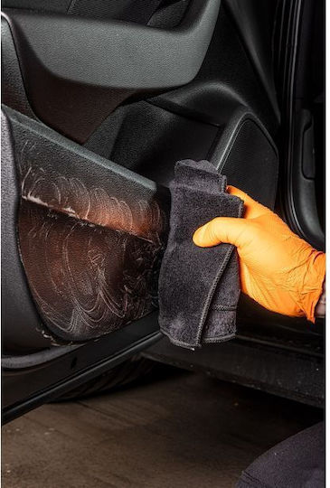 Neo Tools Car Microfiber Cloths for Polishing Drying and Cleaning of Car Body 220gsm Black 45x38cm 6 Pieces