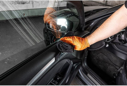 Neo Tools Car Microfiber Cloths for Polishing Drying and Cleaning of Car Body 220gsm Black 45x38cm 6 Pieces