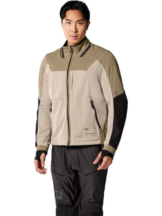 Rev'IT Territory 2 Winter Men's Motorcycle Jacket Cordura Waterproof Sand / Green