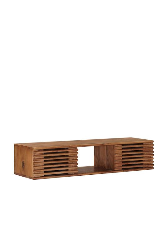 TV Stand Metal & Natural Wood L105xW30xH22.5cm