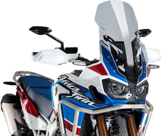 Puig Motorcycle Windshield & Windscreen Tinted Visor for Honda Africa Twin CRF1000L 8905H