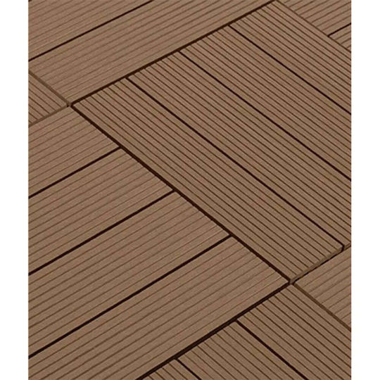 Rossima Material Für Gartenbodenbelag Aus WPC 30x30cm