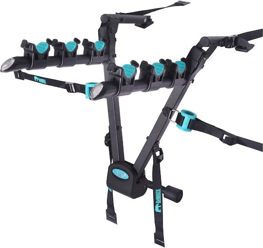 Bearack Bearack Transformer Pro Car Bike Trunk Rack for 3 Bikes